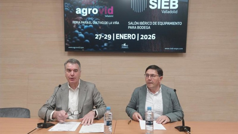 El director general de Feria de Valladolid, Alberto Alonso, presenta las próximas ediciones de Agrovid y SIEB | EUROPA PRESS ep el director general de feria de valladolid alberto alonso presenta las proximas ediciones de