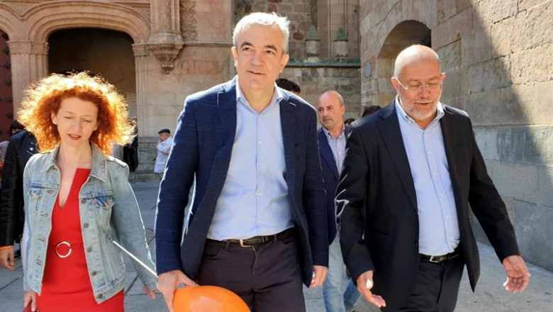 El líder de Ciudadanos en el Parlamento Europeo, Luis Garicano, y el vicepresidente de la Junta de Castilla y León, Francisco Igea. | EUROPA PRESS - Archivo ep el lider de ciudadanos en el parlamento europeo luis garicano y el vicepresidente de la junta de