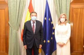 ep el ministro de agricultura luis planas y la presidenta de aemo ana romero