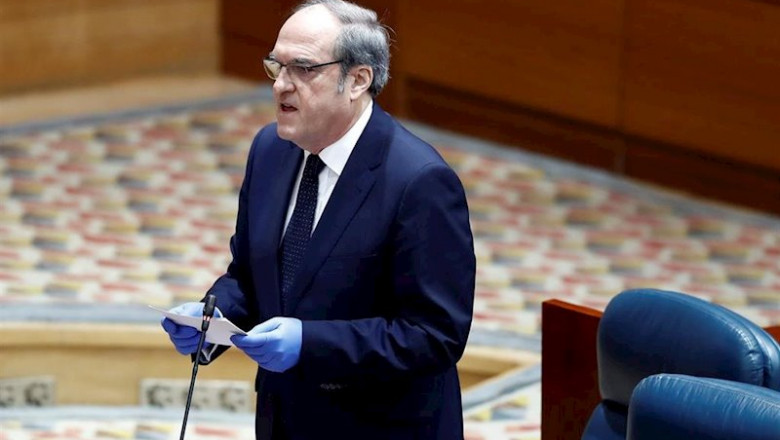 El portavoz del PSOE en la Asamblea, Ángel Gabilondo. Archivo. | Pool ep el portavoz del psoe en la asamblea angel gabilondo archivo