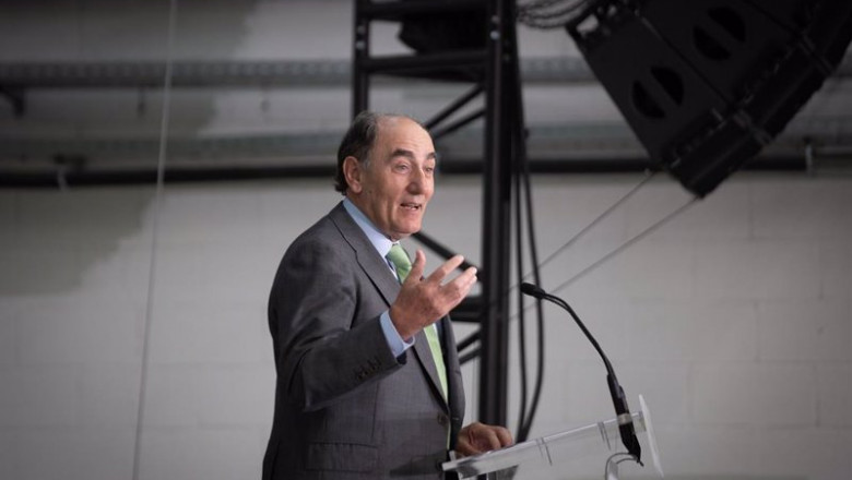 ep el presidente de iberdrola ignacio sanchez galan interviene en la inauguracion de la nueva planta ep el presidente de iberdrola ignacio sanchez galan interviene en la inauguracion de la nueva planta
