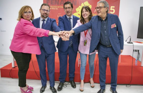 ep el presidente de la diputacion de ciudad real jose manuel caballero y la consejera de igualdad y