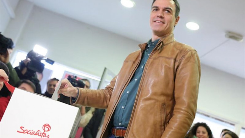 El presidente del Gobierno en funciones, Pedro Sánchez | Jesús Hellín - Europa Press ep el presidente del gobierno en funciones pedro sanchez voto en la consulta a la militancia del