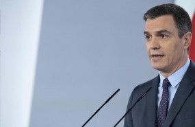 ep el presidente del gobierno pedro sanchez durante su comparecencia para dar cuenta de las ultimas