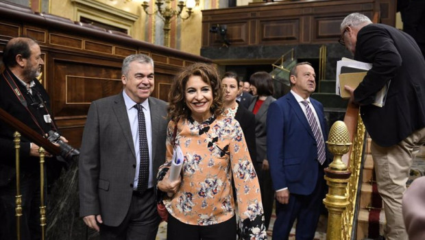 ep el secretario de organizacion del psoe santos cerdan y la vicepresidenta primera y ministra de ep el secretario de organizacion del psoe santos cerdan y la vicepresidenta primera y ministra de