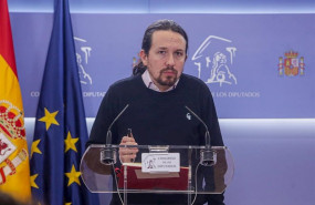 ep el secretario general de podemos pablo iglesias ofrece una rueda de prensa en el congreso de los ep el secretario general de podemos pablo iglesias ofrece una rueda de prensa en el congreso de los
