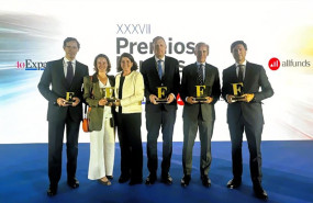 ep equipo de mutuactivos en la ultima edicion de los premios expansion allfunds 2025