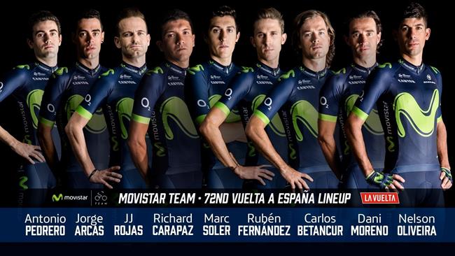Equipo Movistar para la Vuelta a España 2017 | MOVISTAR TEAM ep equipo movistarla vueltaespana 2017
