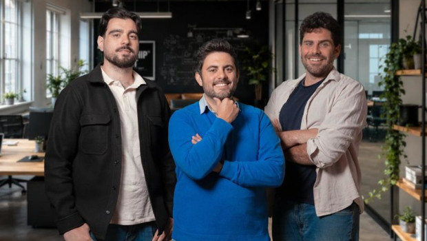 ep fundadores de la startup catalana vixiees alex sanchez i pablo pascual centro y nil roda d