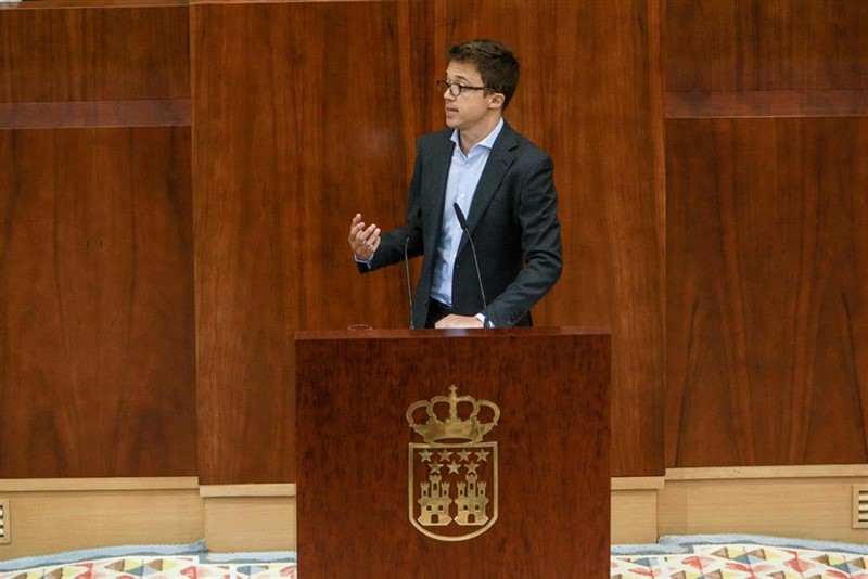 ep imagen recurso el portavoz de masmadrid en la asamblea de madrid inigo errejon