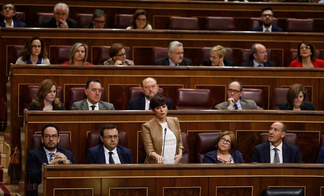 Isabel Rodríguez y diputados del PSOE | EUROPA PRESS ep isabel rodriguezdiputadospsoe