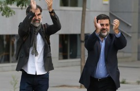 ep jordi sanchezjordi cuixart acudendeclararla audiencia nacional