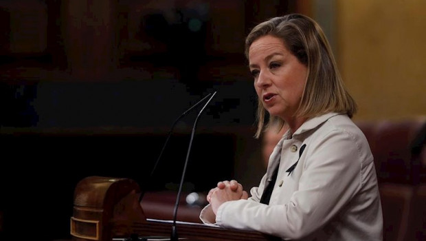 ep la diputada de cc ana oramas durante su intervencion en el pleno del congreso