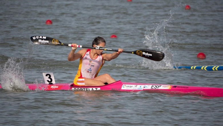 La piragüista española Teresa Portela, en pleno Mundial de 2019. | RFEP ep la piraguista espanola teresa portela en pleno mundial de 2019