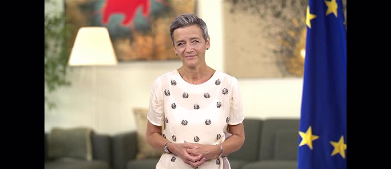ep la vicepresidenta del ejecutivo comunitario responsable de competencia margrethe vestager en su ep la vicepresidenta del ejecutivo comunitario responsable de competencia margrethe vestager en su