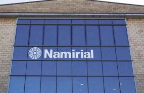 ep logo de namirial en edificio