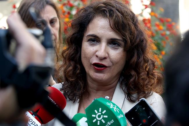 María Jesús Montero, nueva ministra de Hacienda, en los pasillos del Parlamen | Europa Press ep maria jesus montero nueva ministrahacienda enpasillosparlamen