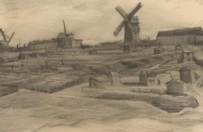 ep obra la colinamontmartre atribuidavan gogh