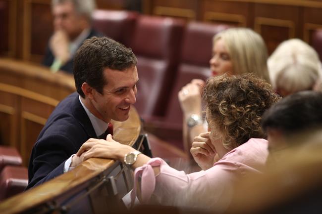 Pablo Casado en la sesión de control al Gobierno en el Congreso | EDUARDO PARRA/EUROPA PRESS ep pablo casadola sesioncontrolgobiernocongreso