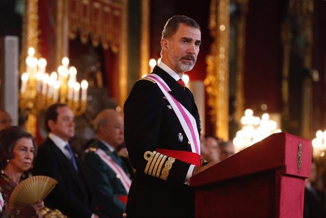 El Rey en la Pascua Militar junto a los reyes Juan Carlos y Sofía | CASA REAL ep reyla pascua militarareyes juan carlossofia