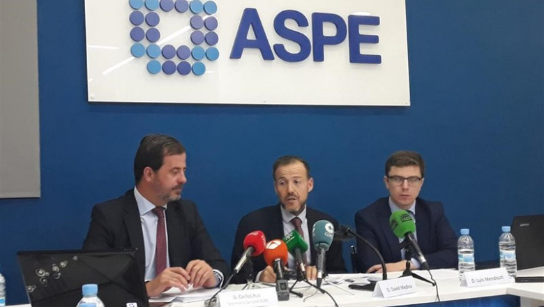 Rueda de prensa de ASPE | EUROPA PRESS ep ruedaprensaaspe