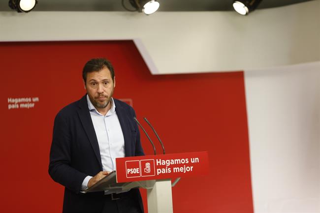Rueda de prensa del portavoz del PSOE, Óscar Puente | EUROPA PRESS ep ruedaprensaportavozpsoe oscar puente
