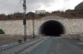 ep tunel de archidona que forma parte de la linea de alta velocidad antequera granada