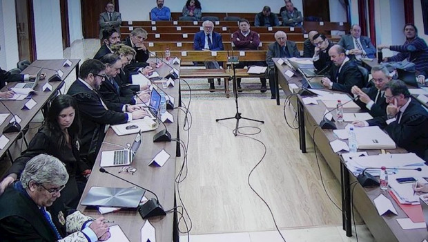 ep uno de los momentos de la tercera sesion del macrojuicio de poniente