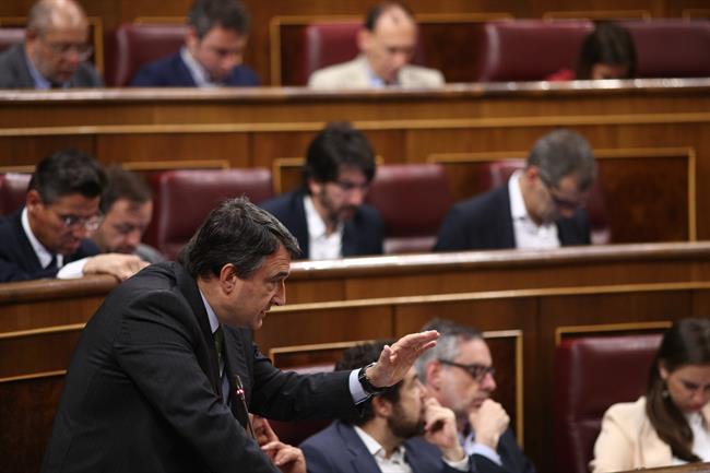 Aitor Esteban en la sesión de control al Gobierno en el Congreso | EUROPA PRESS ep aitor estebanla sesioncontrolgobiernocongreso