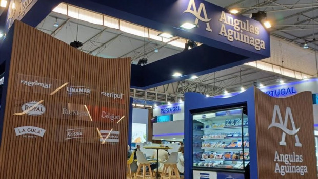 ep archivo   angulas aguinaga en la 29 edicion de la seafood expo