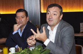 ep archivo   el presidente y el vicepresidente del real racing club de santander alfredo perez 1d y
