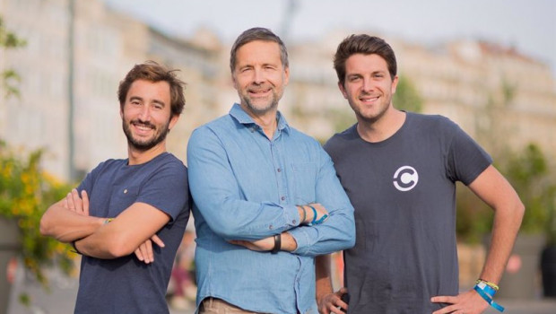 ep de izquierda a derecha los cofundadores de cleverconnect gonzague lefebvre marko vujasinovic y