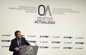 ep el consejero delegado de repsol josu jon imaz en un encuentro de el correo en bilbao