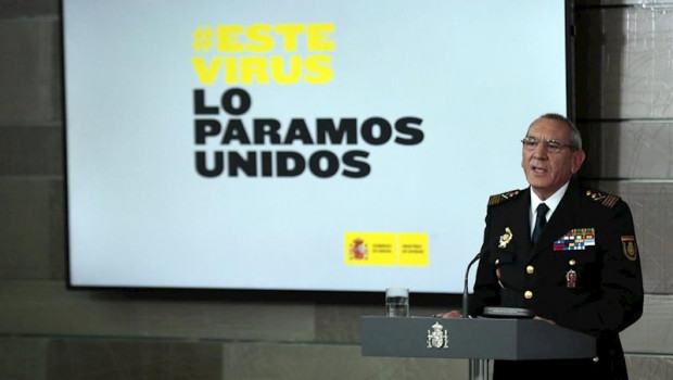 ep el director adjunto operativo dao de la policia jose angel gonzalez en una intervencion desde la