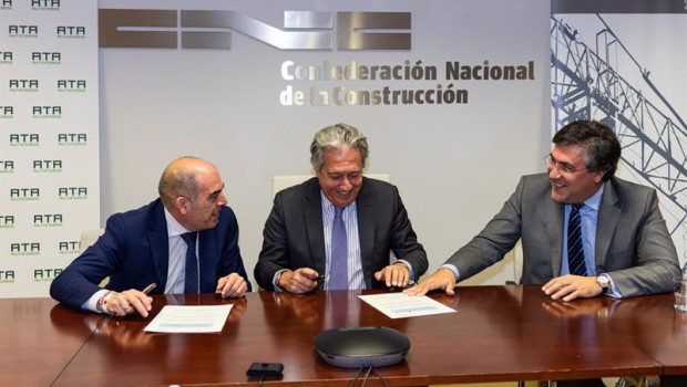 ep el presidente de ata izda lorenzo amor y el presidente de cnc autonomos centro rafael sanchez
