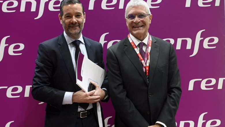 ep el presidente de renfe isaias taboas y el consejero delegado de jumbo tours group gines martinez ep el presidente de renfe isaias taboas y el consejero delegado de jumbo tours group gines martinez