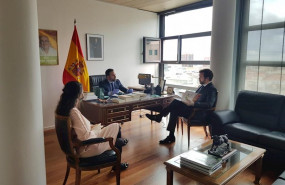 ep el presidente de vox santiago abascal el portavoz parlamentario ivan espinosa de los monteros y