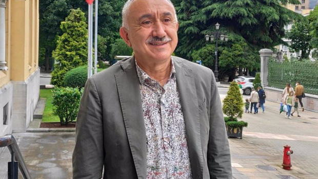 ep el secretario general de ugt pepe alvarez antes de visitar al presidente de asturias adrian