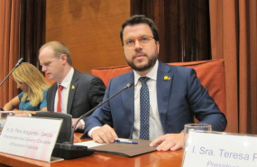 ep el vicepresidente de la generalitat y conseller de economia pere aragons