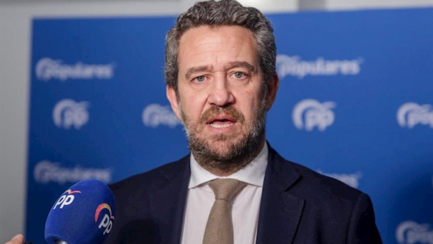 ep el vicesecretario de participacion del pp jaime de olano atiende a los medios de comunicacion