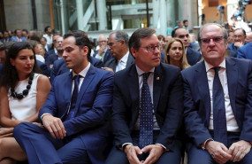 ep i-d la portavoz de vox en la asamblea de madrid ricio monasterio el portavoz de ciudadanos en la