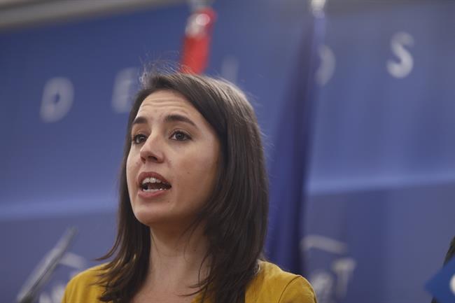 Irene Montero (Podemos) ofrece una rueda de prensa en el Congreso | EUROPA PRESS ep irene montero podemos ofreceruedaprensacongreso