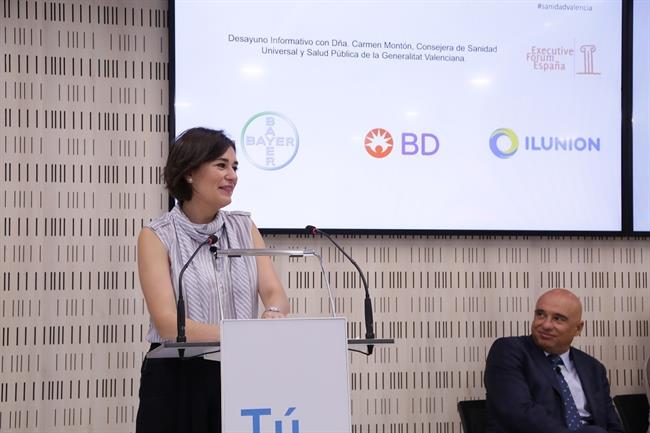 La consejera de Sanidad de la Comunidad Valenciana, Carmen Montón | EXECUTIVE FORUM ep la consejerasanidadla comunidad valenciana carmen monton