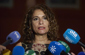 ep la ministra de hacienda maria jesus montero atiende a los medios de comunicacion