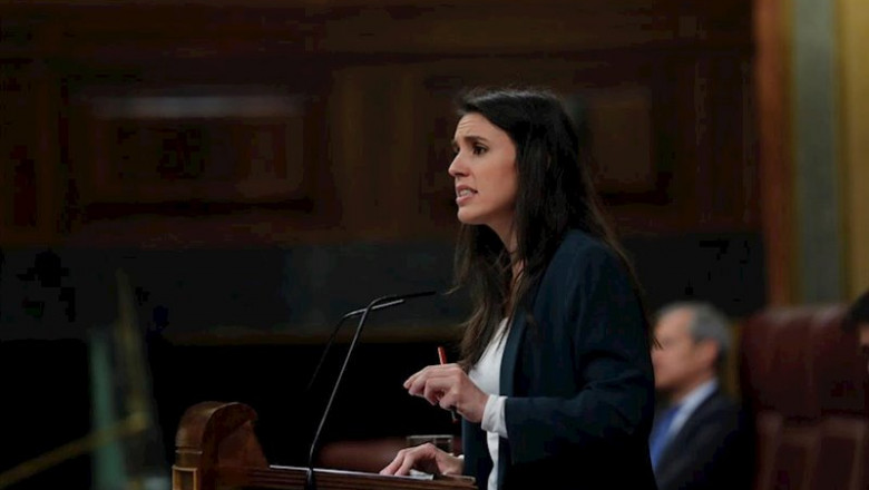 ep la ministra de iguadad irene montero en el congreso ep la ministra de iguadad irene montero en el congreso