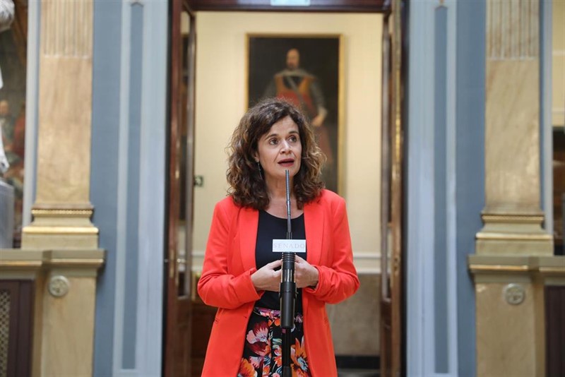 ep la portavoz de unidas podemos- en comu podem en el senado esperanza gomez en una foto de archivo