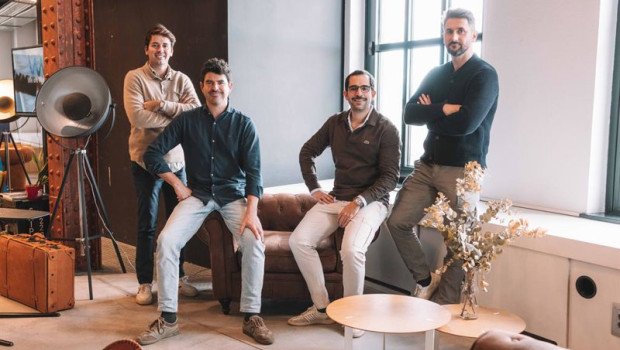 ep los fundadores y socios de muppy juan carlos soldado borja serra vicente nicolas y david mateo