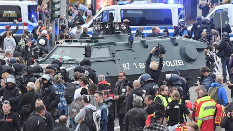 Manifestación de la ultraderecha en Chemnitz | BORIS ROESSLER/DPA / BORIS ROESSLER - Archivo ep manifestacionla ultraderechachemnitz