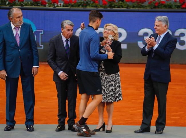 Manuela Carmena en el Madrid Open de Tenis | AYUNTAMIENTO DE MADRID ep manuela carmenamadrid opentenis