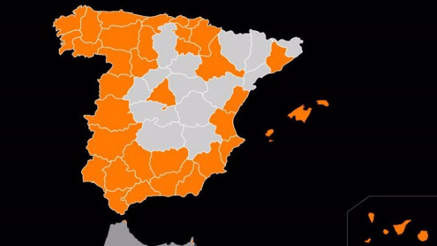 ep mapa con las provincias en las que ya esta operativa la red 5g de orange